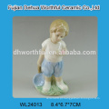 2015 cerâmica menina figurine para decoração de casa com novo estilo